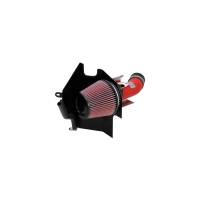 K&N Typhoon Short Ram Intake – Wrinkle Red – 02-07 Subaru WRX/STI