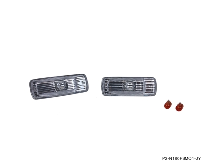 P2M NISSAN 180SX / S13 240SX CLEAR SIDE MARKERS